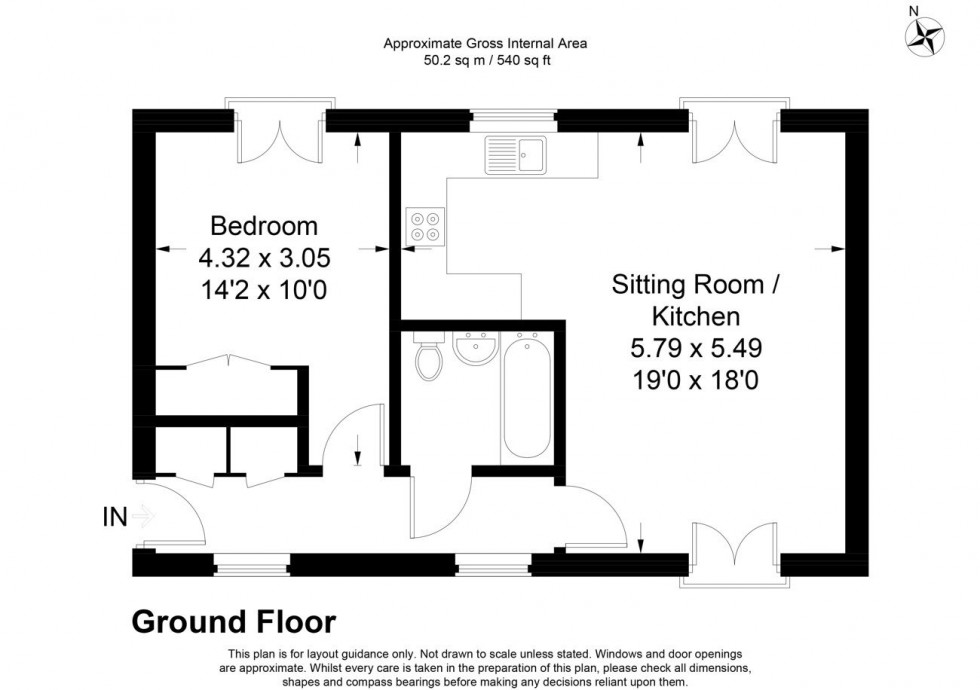 Floorplan for Little Chalfont, Amersham, HP6