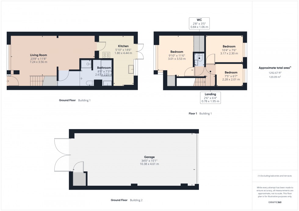Floorplan for Staines-upon-Thames, Surrey, TW19