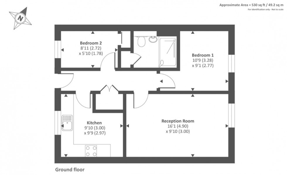 Floorplan for Chesham, Buckinghamshire, HP5