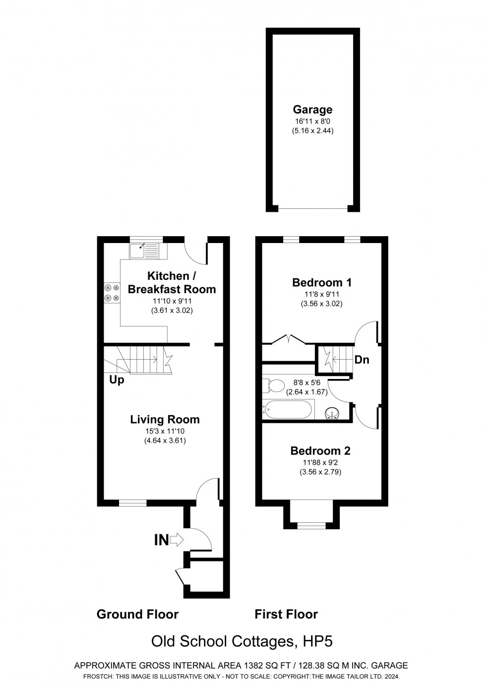 Floorplan for Chesham, Whelpley Hill, HP5
