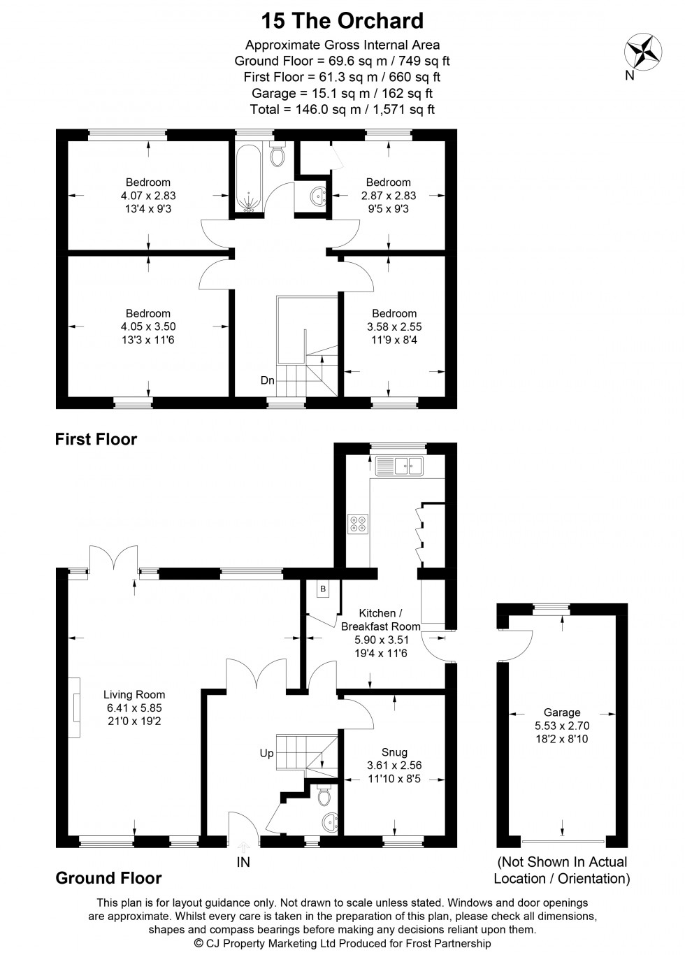 Floorplan for Flackwell Heath, High Wycombe, HP10