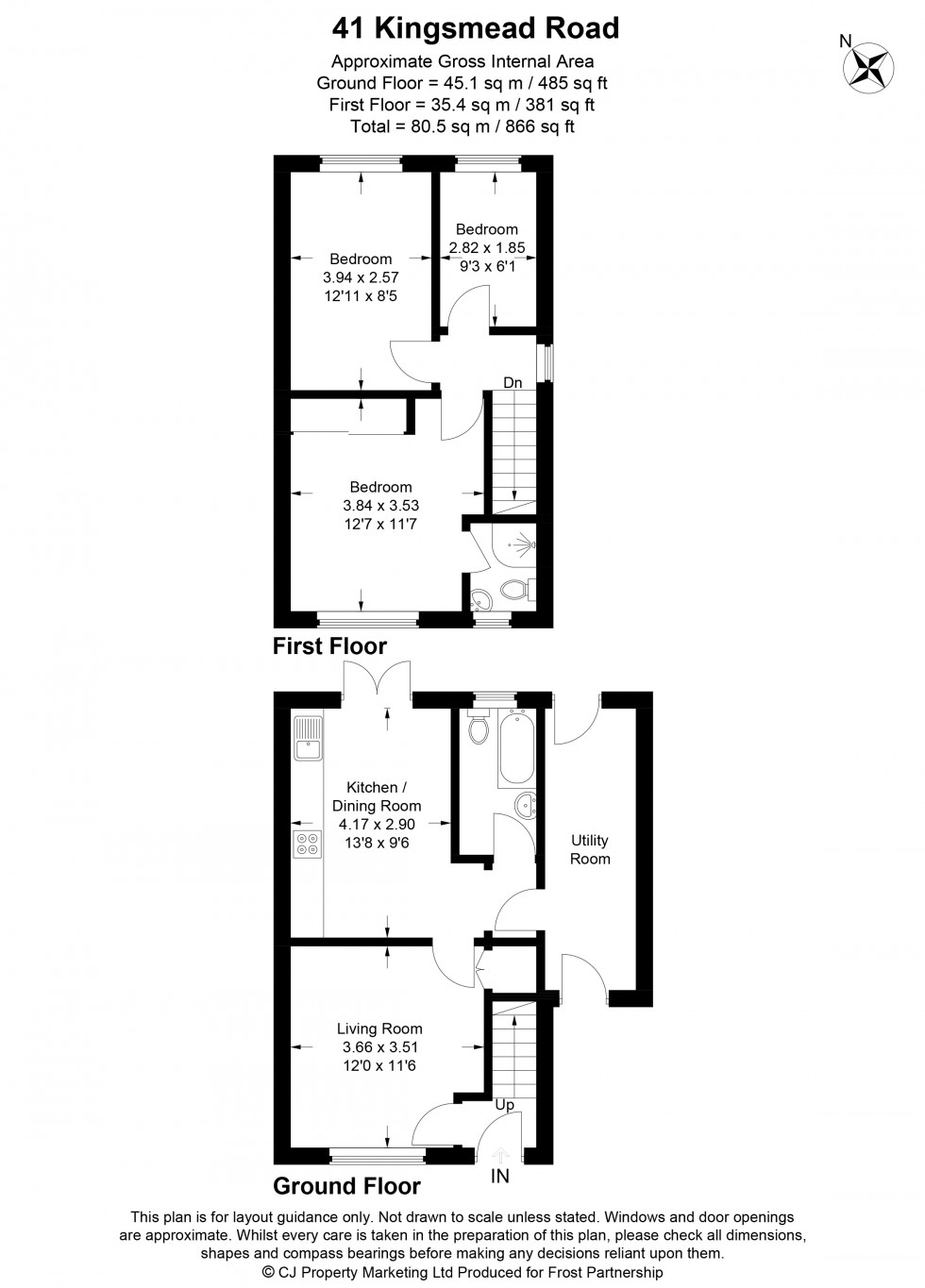 Floorplan for High Wycombe, , HP11