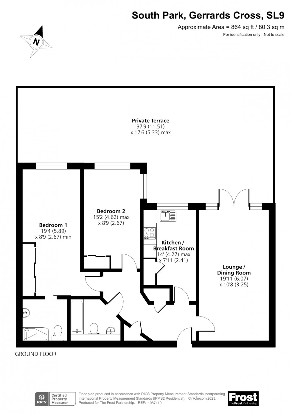 Floorplan for South Park, Gerrards Cross, SL9