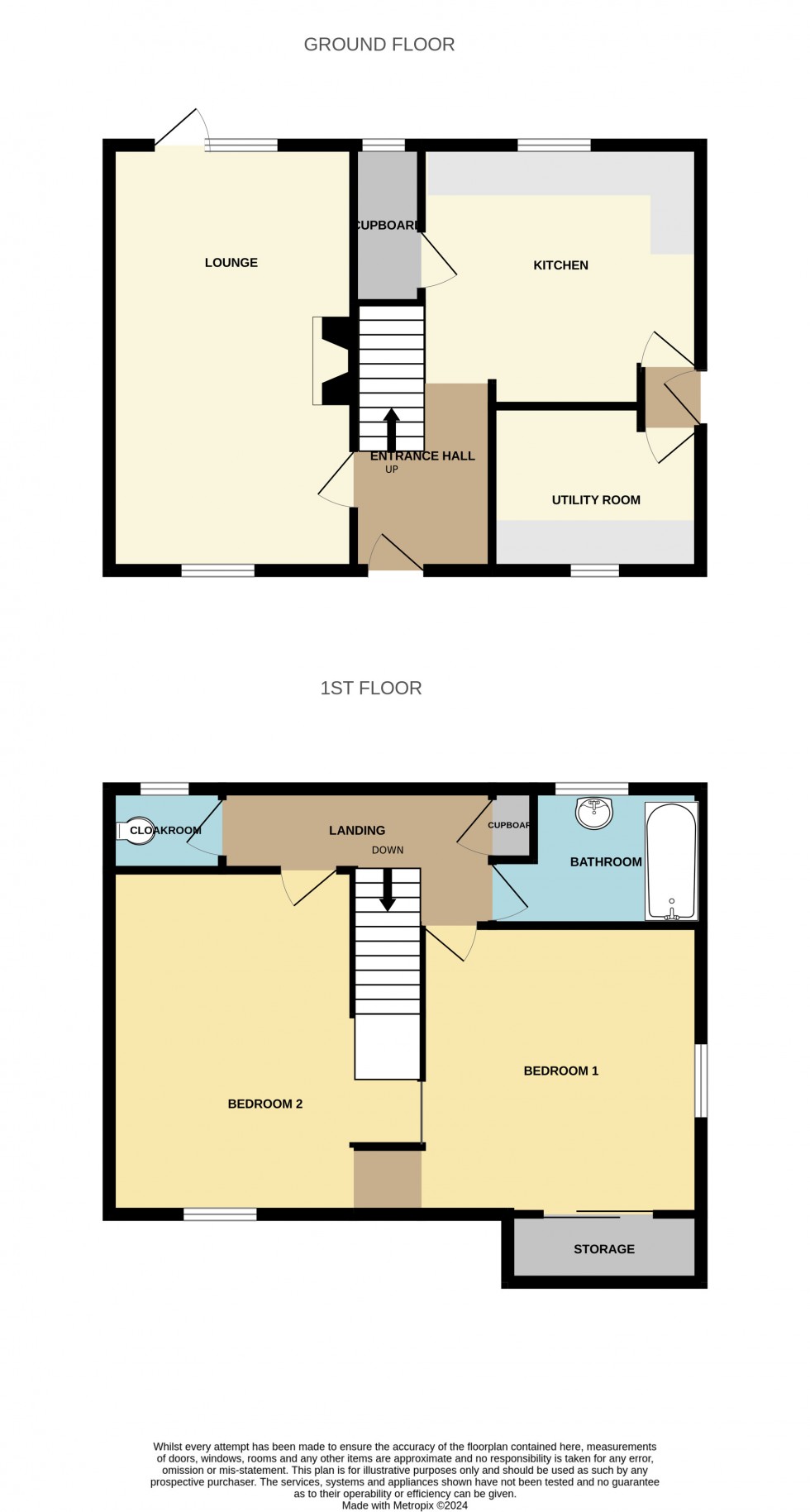 Floorplan for Iver, Buckinghamshire, SL0
