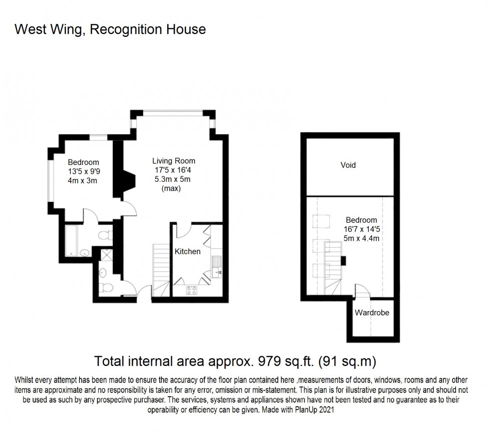 Floorplan for West Wing, Windsor, SL4