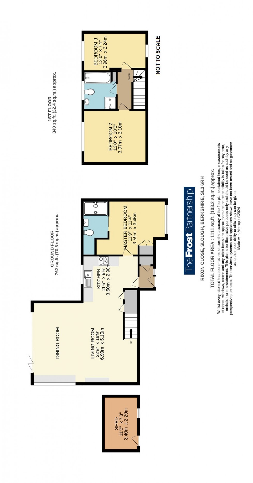 Floorplan for George Green, Berkshire, SL3