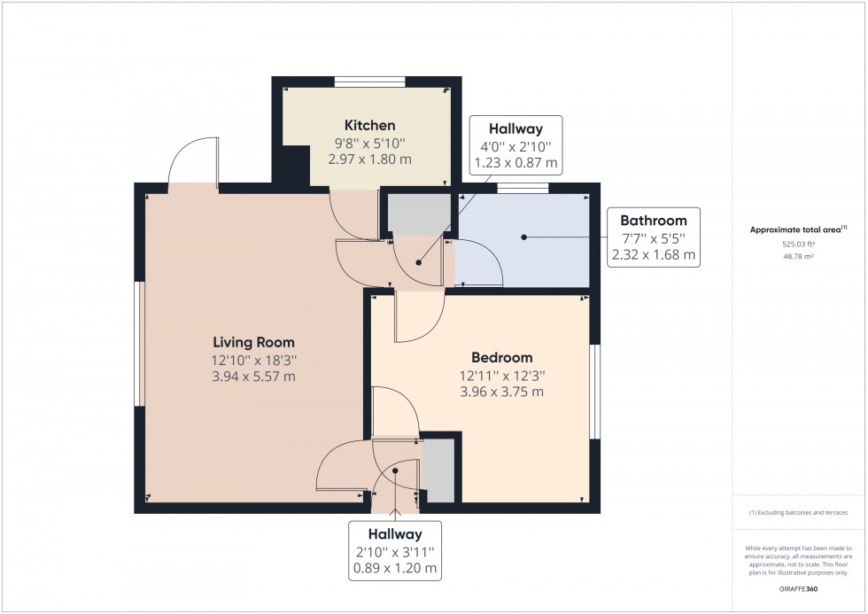 Floorplan for Horton, Slough, SL3