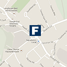 Flackwell Heath Office Map