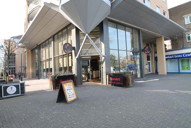 Vector map Heathrow Feltham Hounslow 17 UK