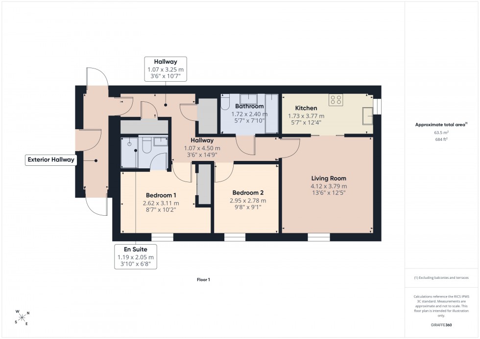 Floorplan for Station Approach, Amersham, HP6