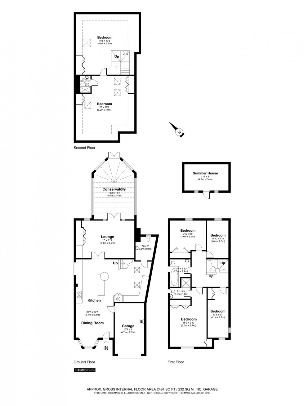 Floorplan for Chesham Bois, Amersham, HP6