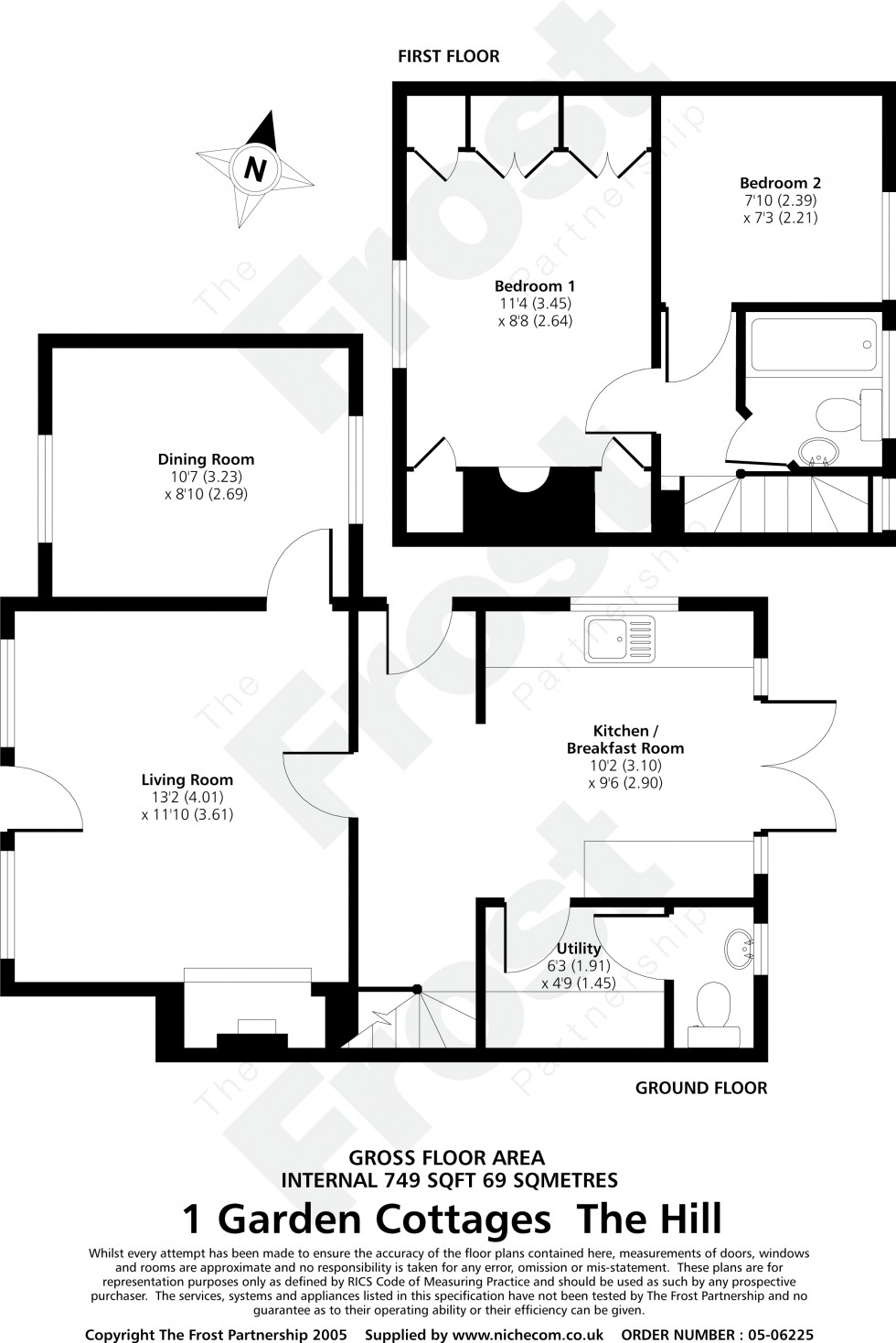 Floorplan for Winchmore Hill, Amersham, HP7