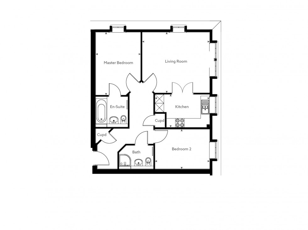 Floorplan for Great Missenden, Buckinghamshire, HP16