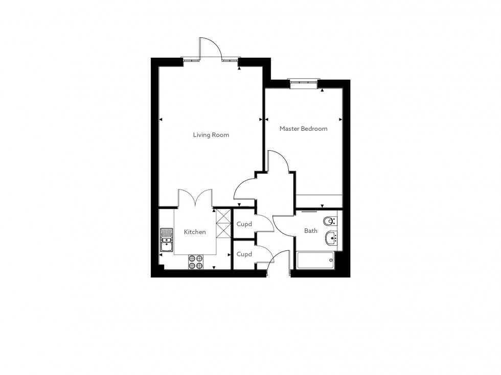 Floorplan for Great Missenden, Buckinghamshire, HP16