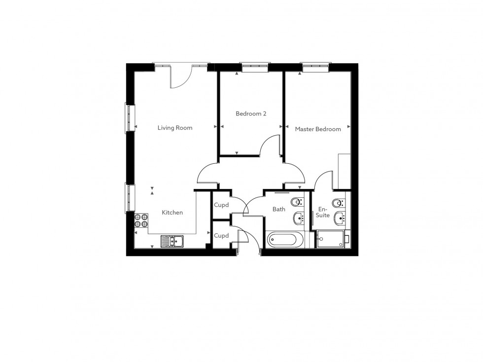 Floorplan for Great Missenden, Buckinghamshire, HP16