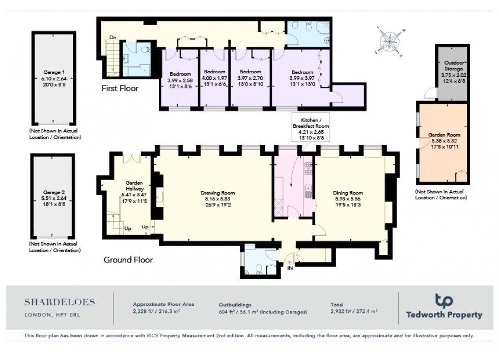 Floorplan for Missenden Road, Amersham, HP7