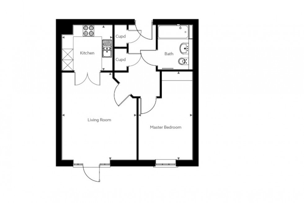 Floorplan for Great Missenden, Buckinghamshire, HP16