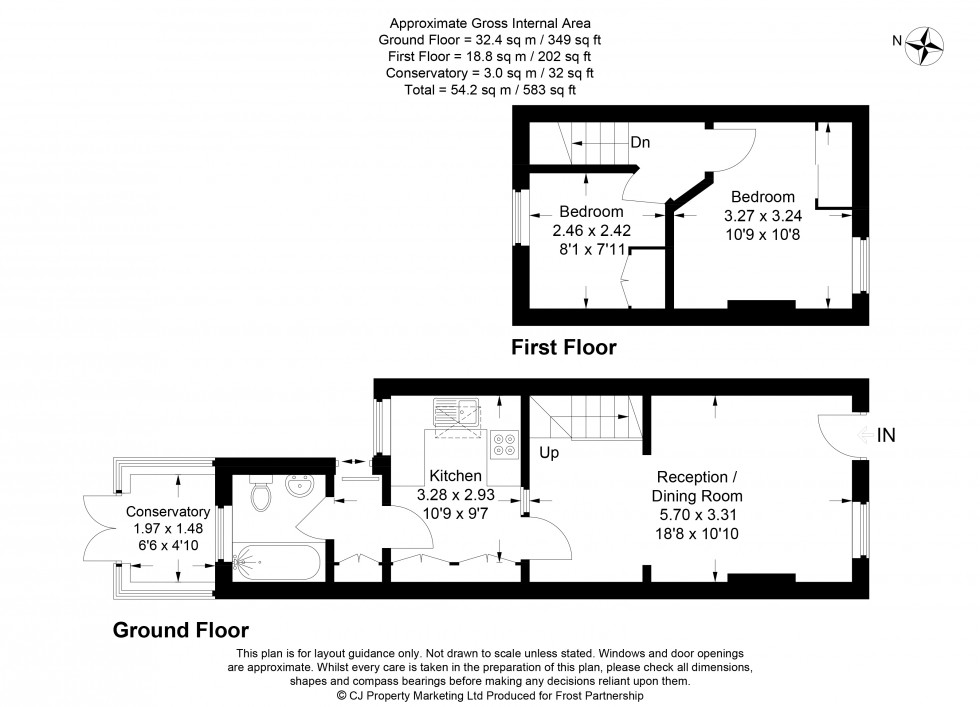 Floorplan for Coleshill, Amersham, HP7