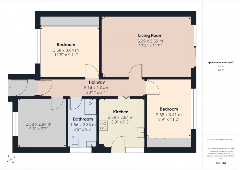 Floorplan for Great Kingshill, High Wycombe, HP15