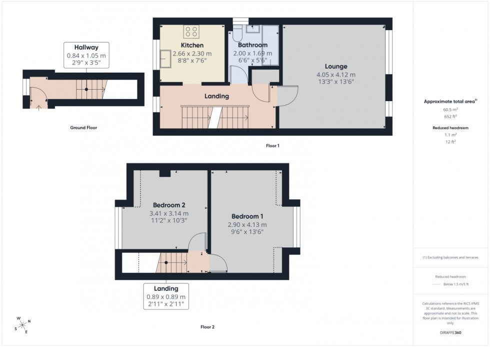 Floorplan for Amersham, Buckinghamshire, HP7