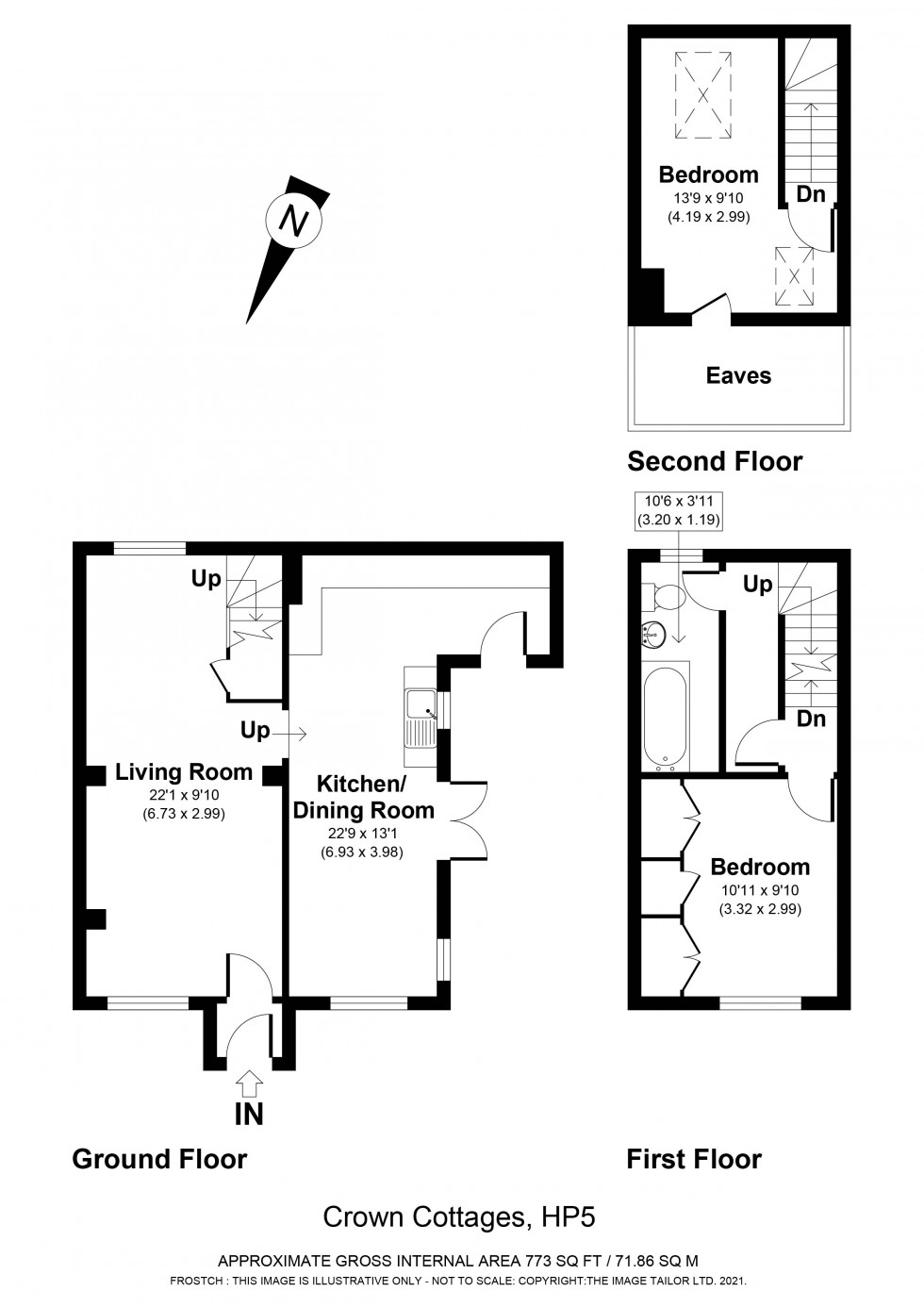 Floorplan for Ley Hill, Chesham, HP5