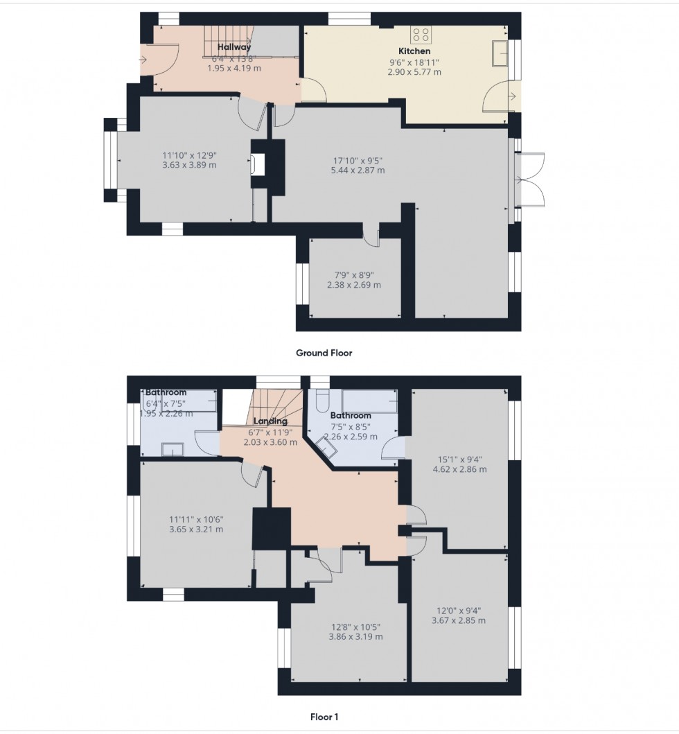 Floorplan for Winchmore Hill, Amersham, HP7