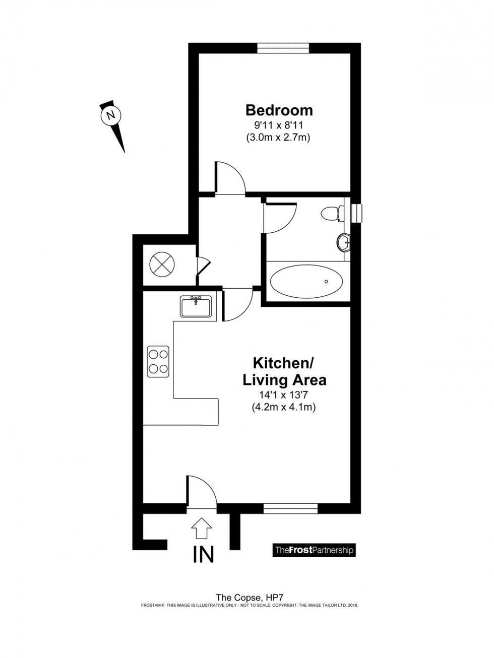 Floorplan for Amersham, Bucks, HP7