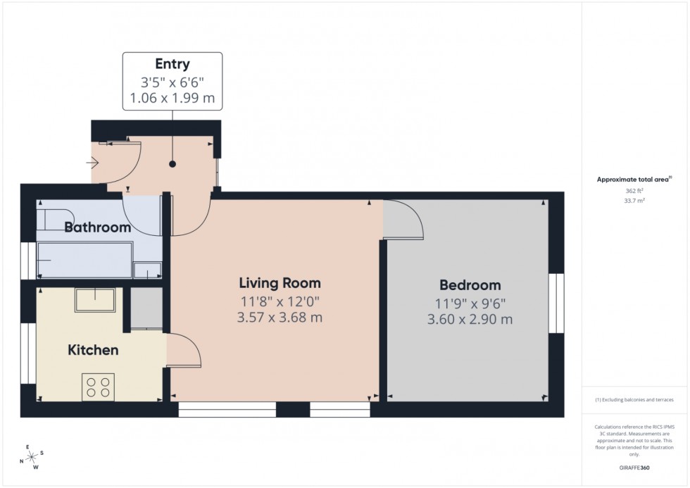 Floorplan for Highmoor, Amersham, HP7