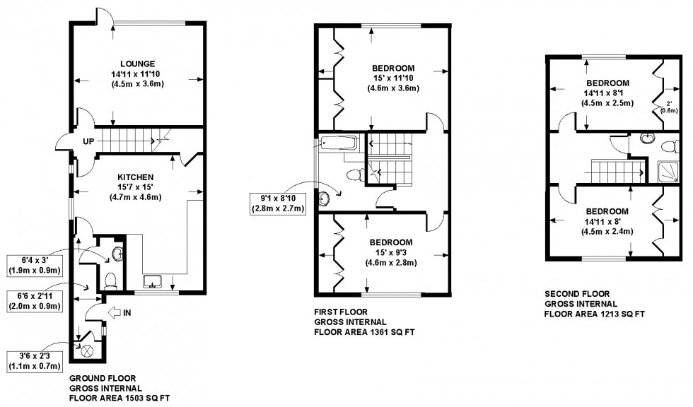 Floorplan for Whielden Street, Amersham, HP7
