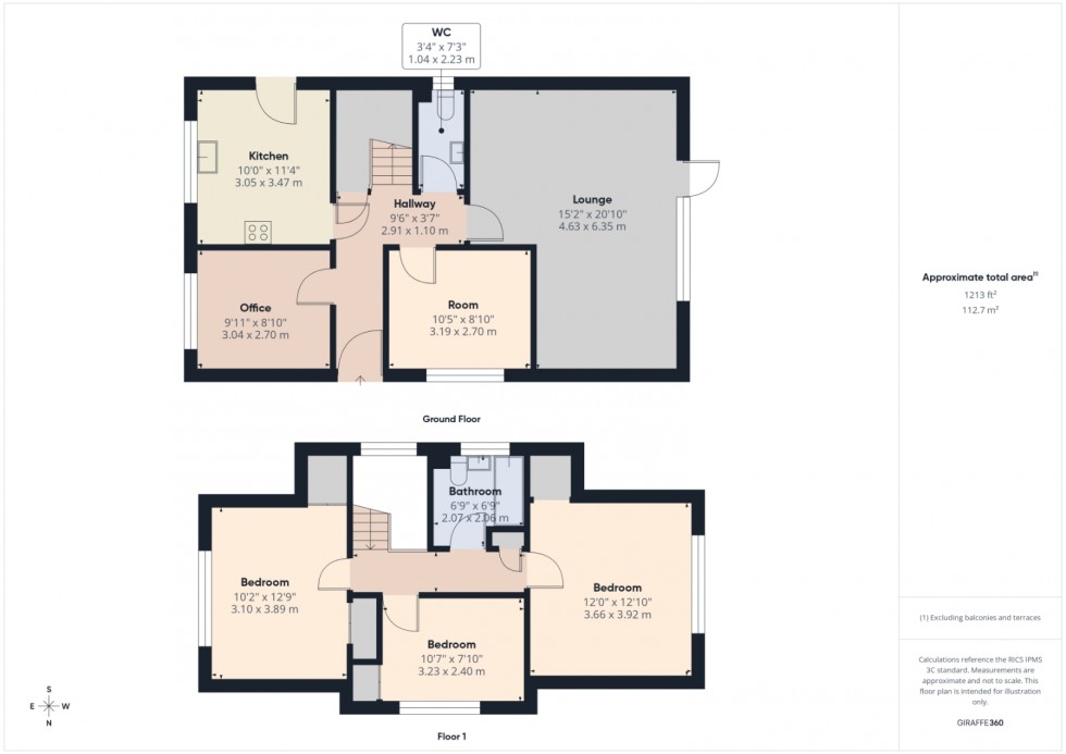 Floorplan for Amersham, , HP6