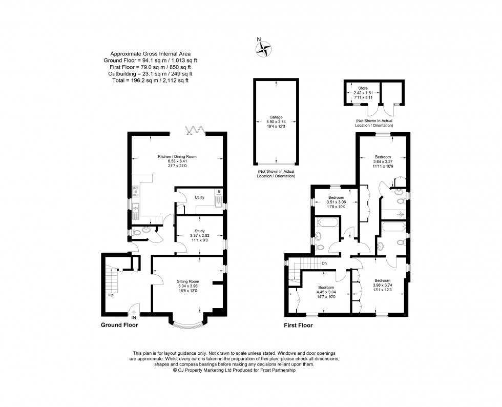 Floorplan for Chalfont St. Giles, , HP8