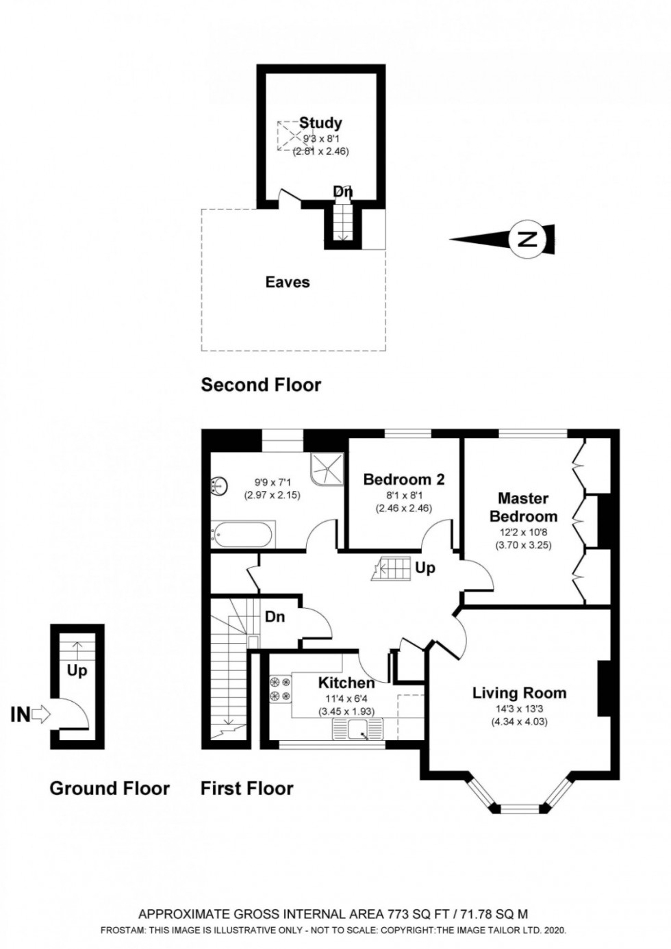 Floorplan for Amersham, Buckinghamshire, HP6