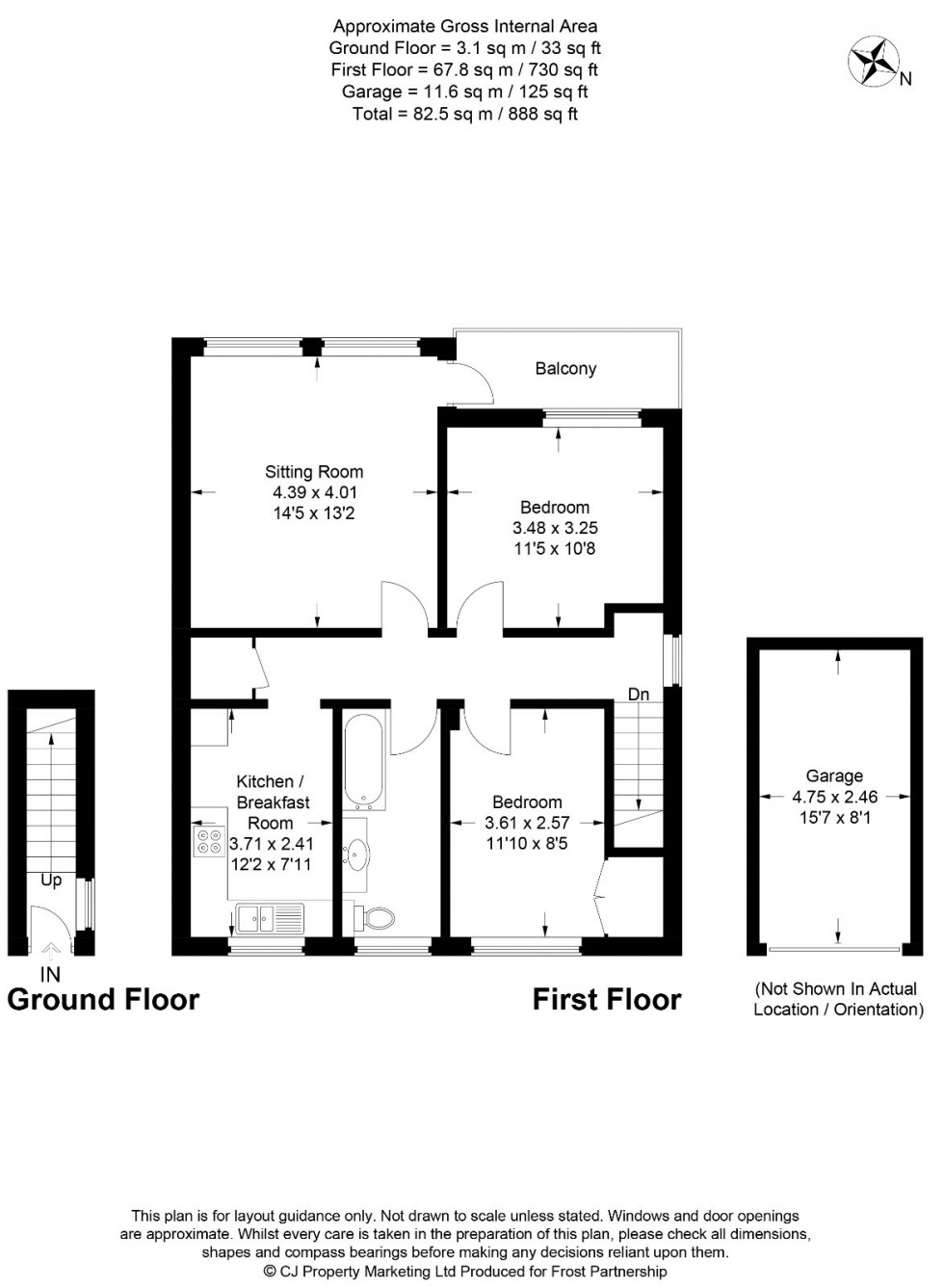 Floorplan for Station Road, Amersham, HP7