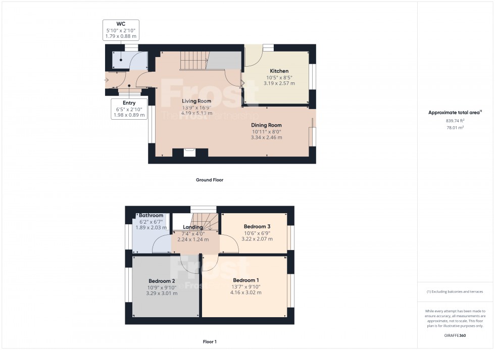 Floorplan for Ashford, Surrey, TW15