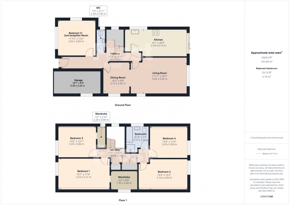 Floorplan for Ashford, Surrey, TW15
