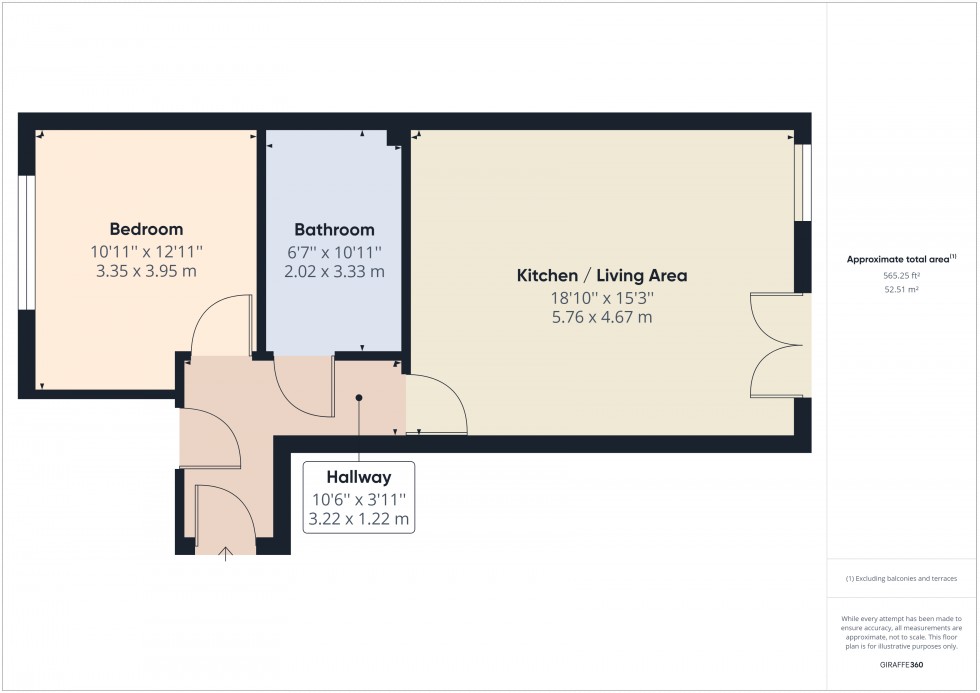 Floorplan for Ashford, Surrey, TW15