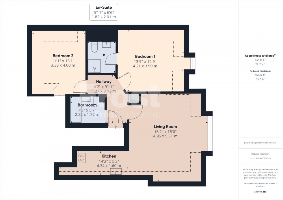 Floorplan for Ashford, Surrey, TW15