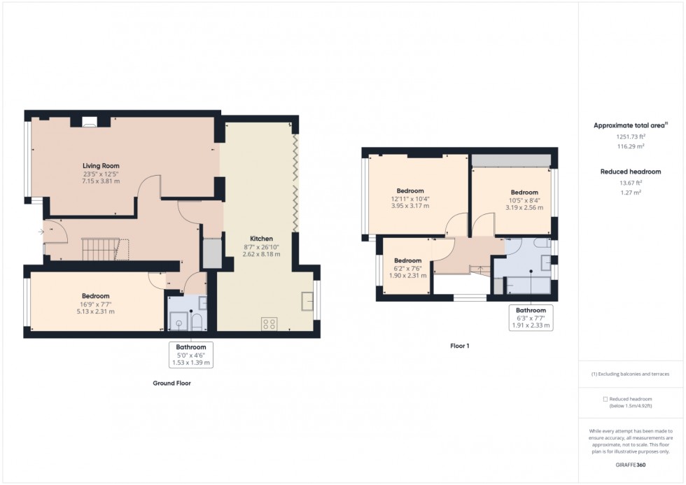 Floorplan for Ashford, Surrey, TW15