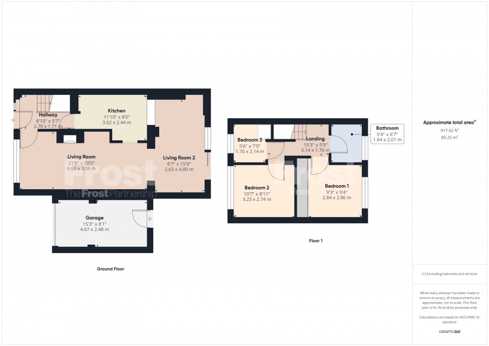 Floorplan for Ashford, Surrey, TW15