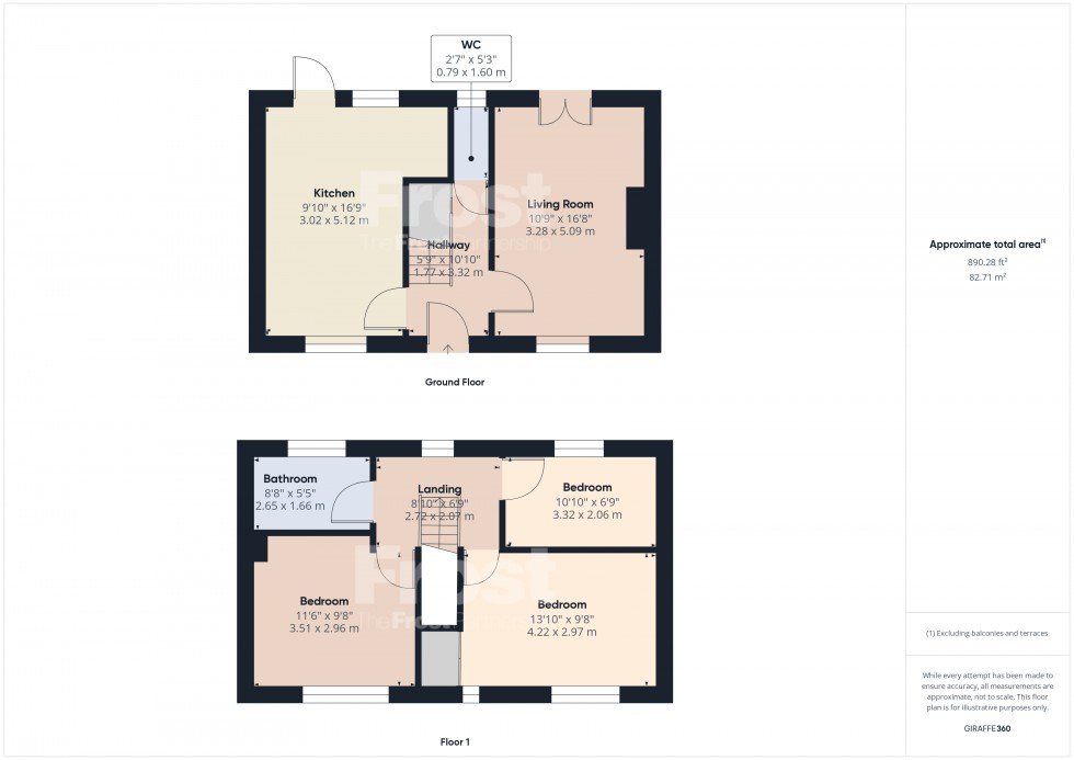Floorplan for Stanwell, Middlesex, TW19