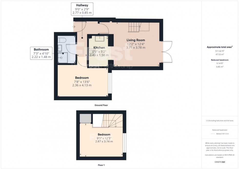 Floorplan for Ashford, Surrey, TW15