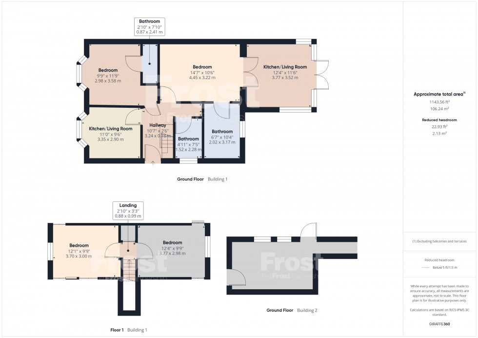 Floorplan for Ashford, Surrey, TW15