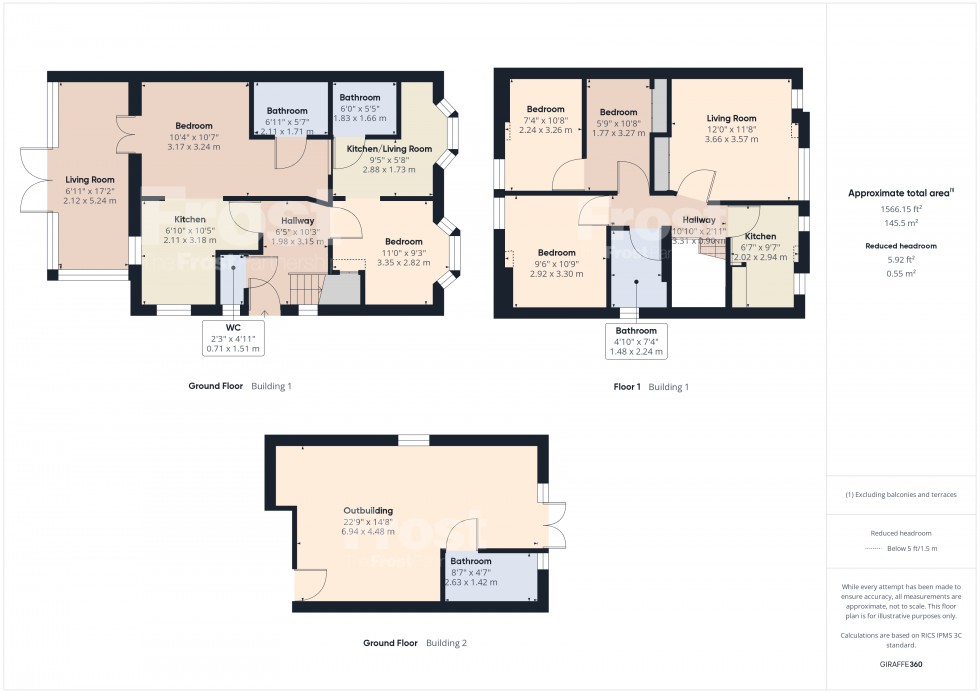 Floorplan for Ashford, Surrey, TW15