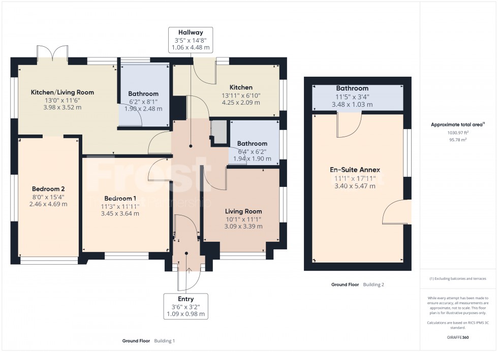 Floorplan for Ashford, Surrey, TW15