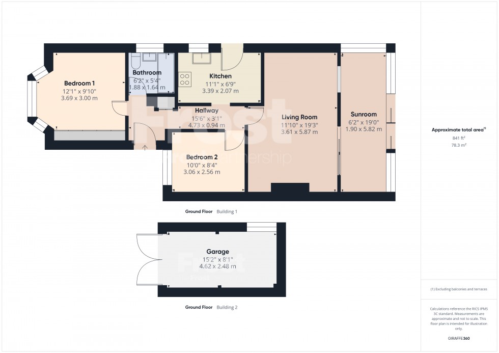 Floorplan for Stanwell, Staines-upon-Thames, TW19