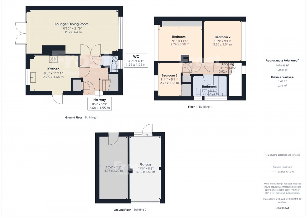 Floorplan for Stanwell, Middlesex, TW19