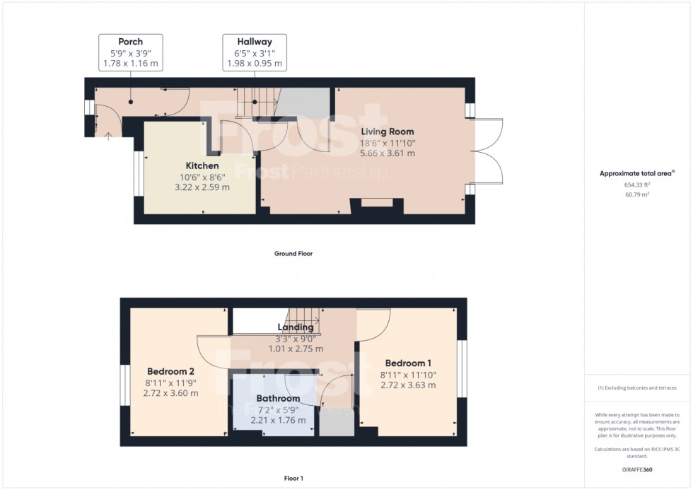 Floorplan for Ashford, Surrey, TW15