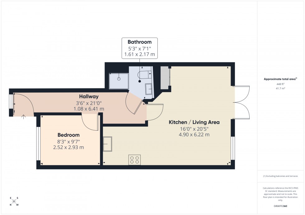 Floorplan for Ashford, Surrey, TW15