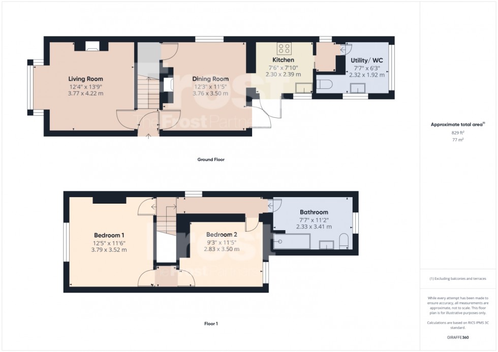 Floorplan for Ashford, Surrey, TW15