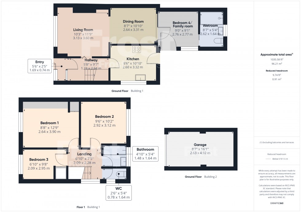Floorplan for Ashford, Surrey, TW15